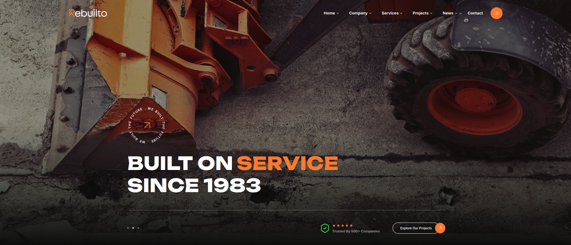 Site web BTP - Contact